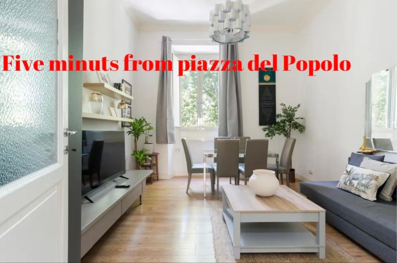 Tiber Majesty 25 Piazza Del Popolo Apartman Róma Kültér fotó